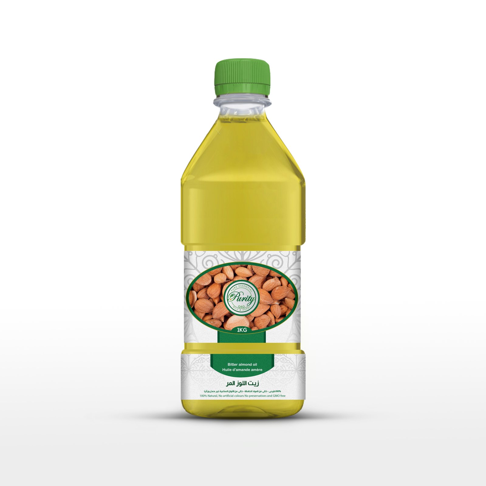 زيت اللوز المر